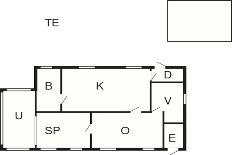 4 Person Holiday Home In T Nder 岑讷 外观 照片